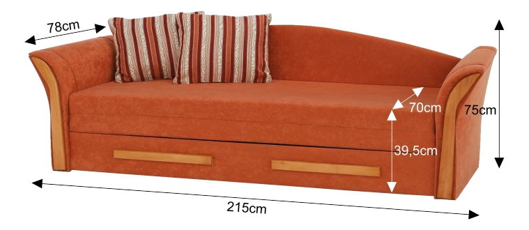 Lenoška Patryk Alova oranžová