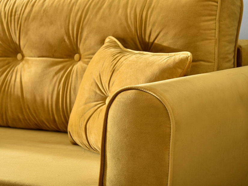 Pohovka dvousedačka Bacteria (černá)