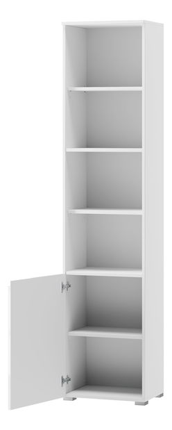 Regál Sallosa 12 (bílá + lesk bílý)