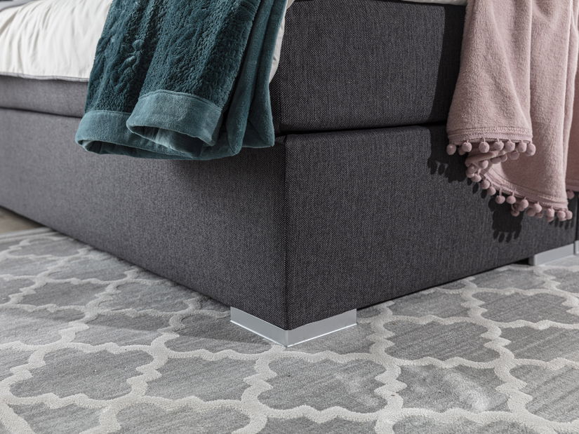 Boxspring postel 160 cm Irma 01 (černá)