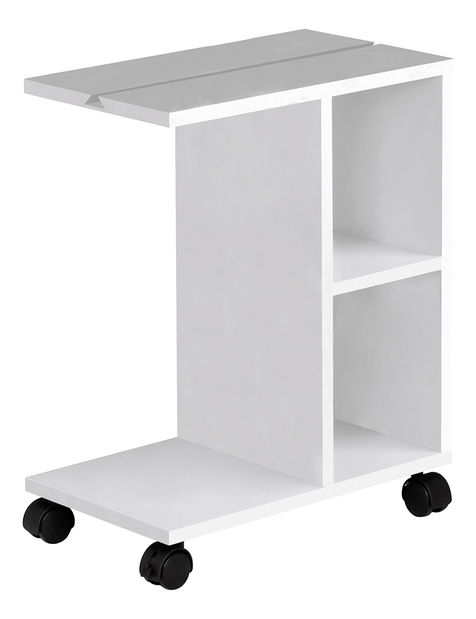 Příruční stolek Niddo (bílá)