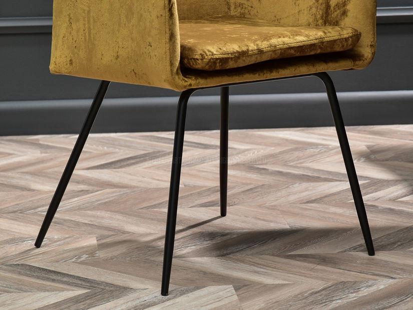 Jídelní židle Duplica (zlatá)
