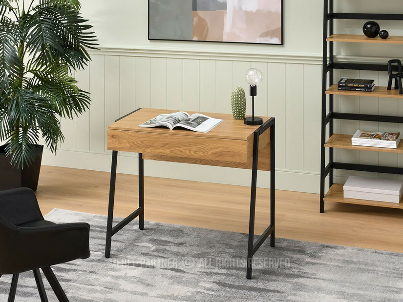 PC stolek Norway (dub + černá)