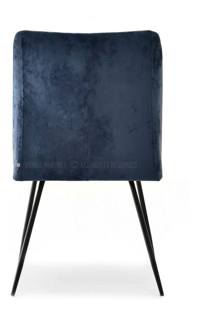 Jídelní židle Duplica (šedá + zlatá)