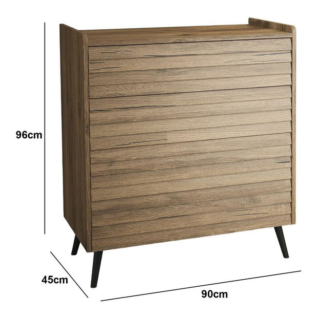 Komoda Franc 63 (ořech)