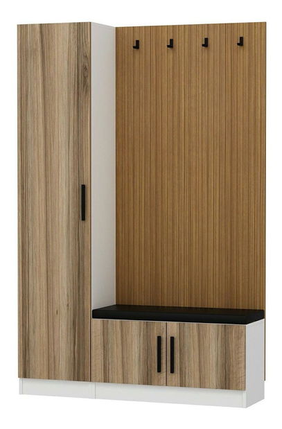 Předsíňová sestava Nemake 33 (ořech)