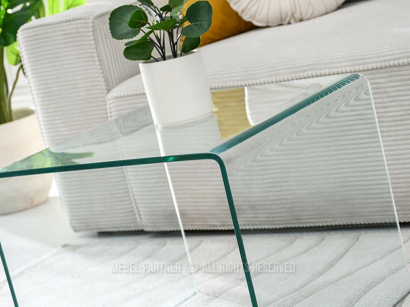 Konferenční stolek Jarwis S (transparentní)