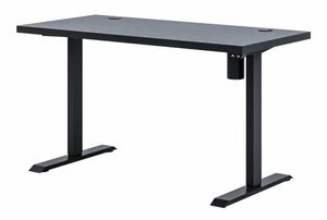 Elektrický výškově nastavitelný pc stůl Sonic (černá)