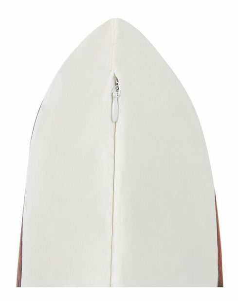 Sada 2 ozdobných polštářů 45 x 45 cm Curbi (béžová)