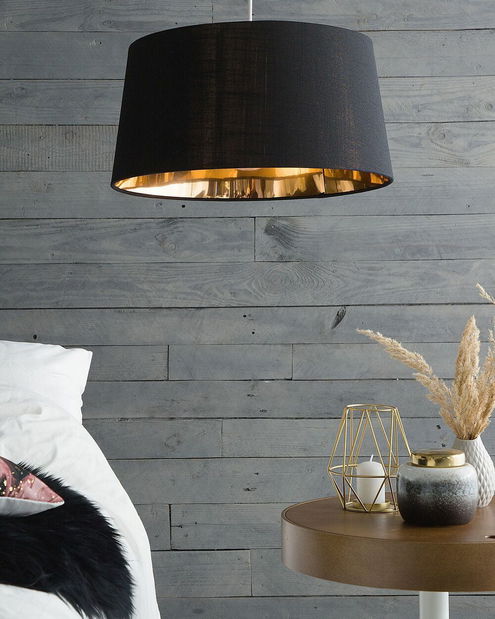 Závěsná lampa Kalka (černá)