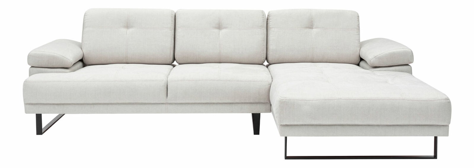 Rohová sedací souprava Mussty (béžová) (P)