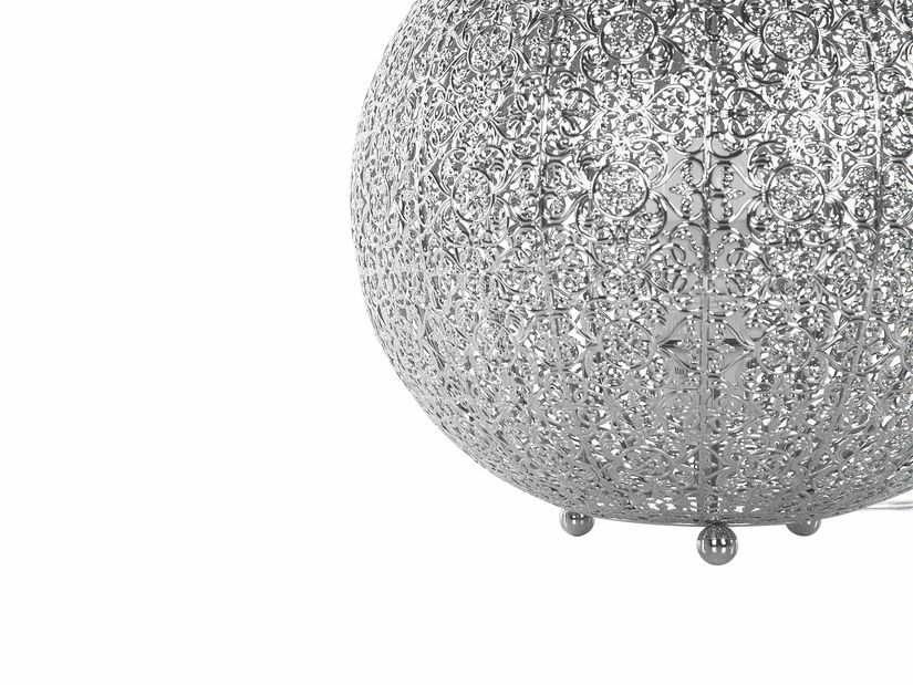 Stolní lampa Fania (stříbrná)