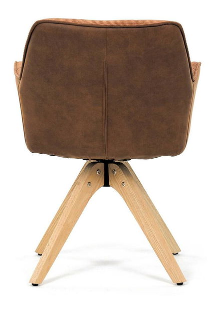 Jídelní židle Hicimos (hnědá)