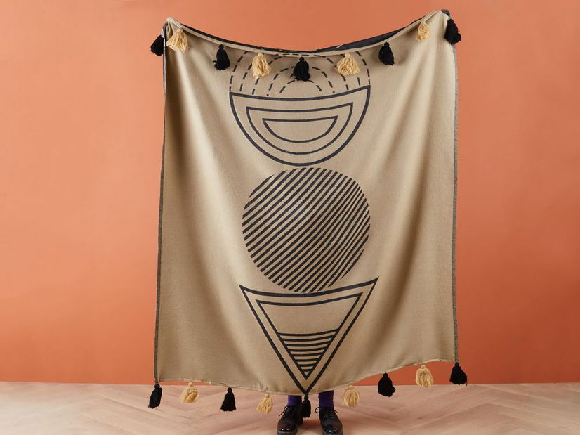 Deka 130 x 170 cm Toula (béžová)