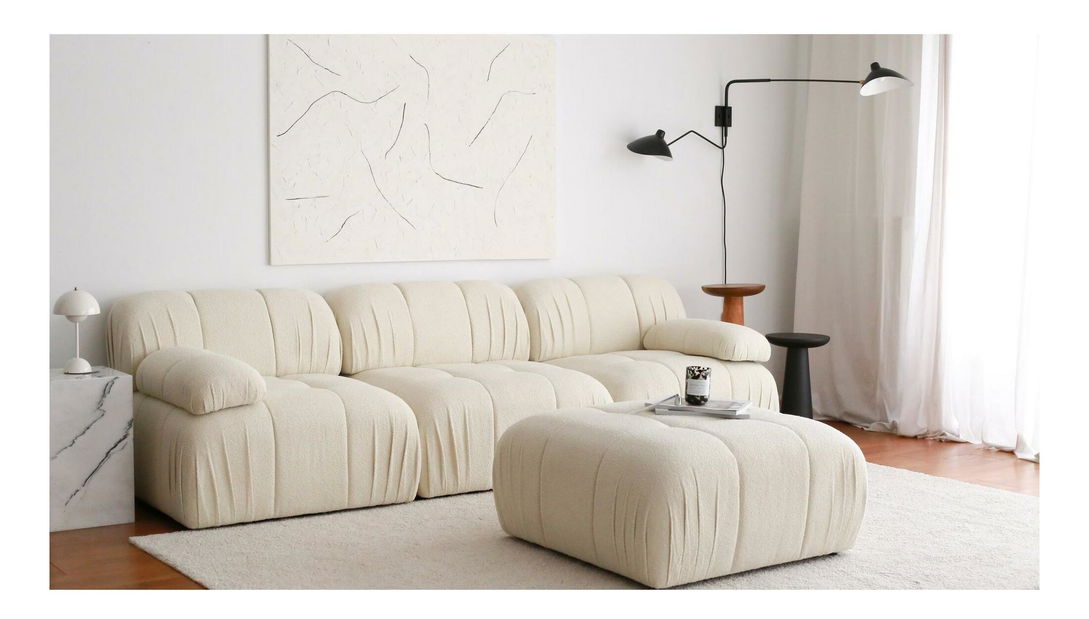 Rohová sedačka Solorazzo (bílá)