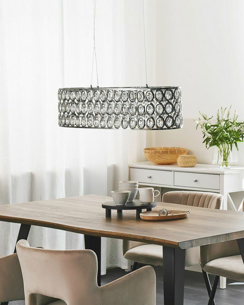 Závěsná lampa Tome L (stříbrná)