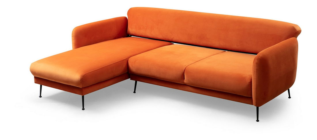 Rohová sedací souprava Samantha (L) (Oranžová)