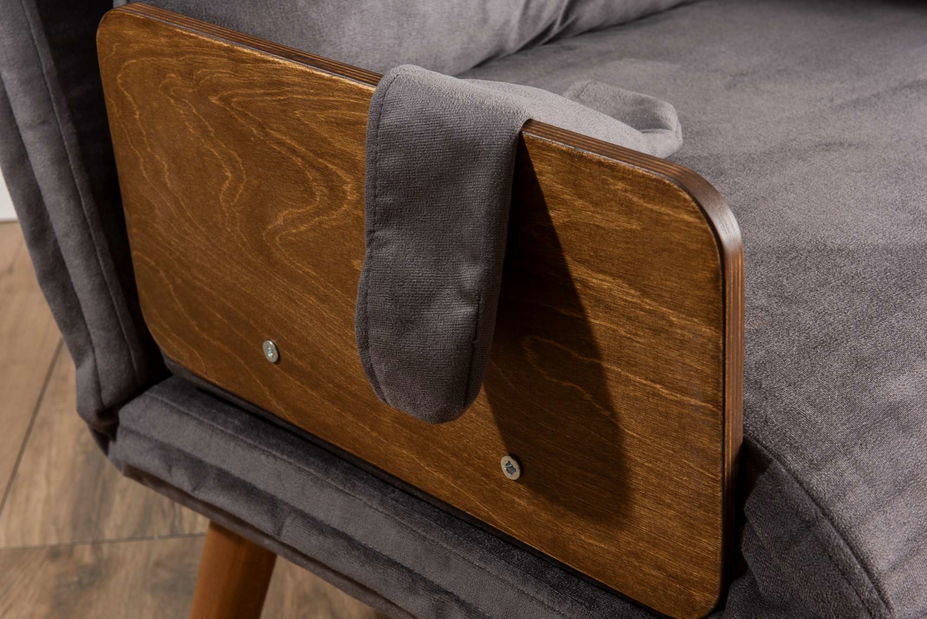 Křeslo Como S (šedá)