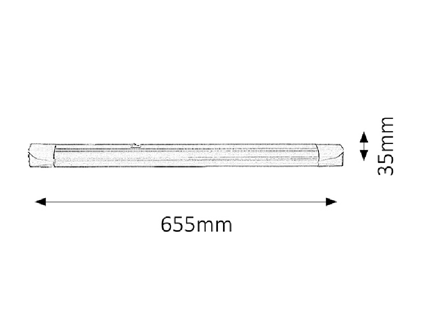 Podhledové svítidlo Band Light 2303 (bílá)