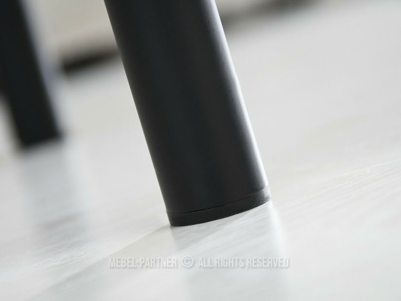 Konferenční stolek Lamka (černý mramor + černá)