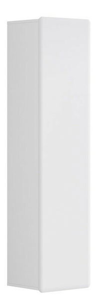 Skříňka na stěnu BRW Possi Light SFW1D/16/4 (bílá + lesk bílý)