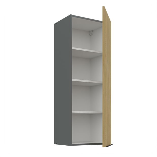 Horní kuchyňská skříňka Carminia 40 G-108 1F (dub cremona + antracit)