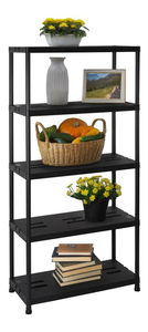 Regál Rowan (černá)