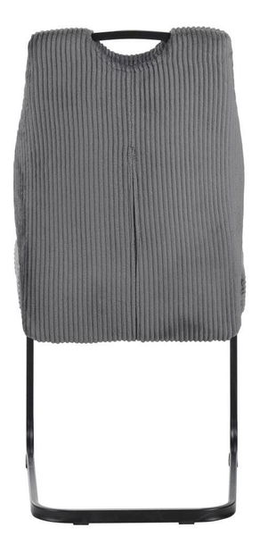 Jídelní židle Kalme (šedá + černá)