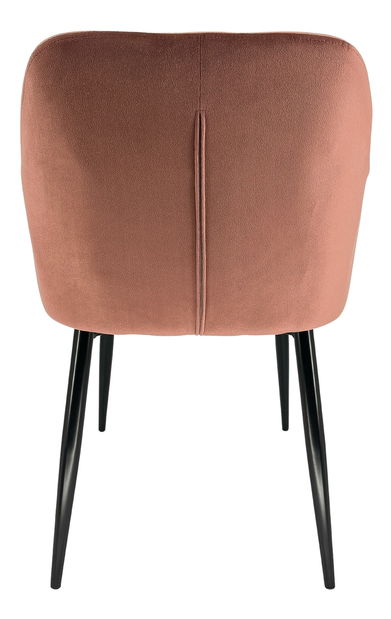 Set 2ks jídelních židlí Satya (tmavě růžová)