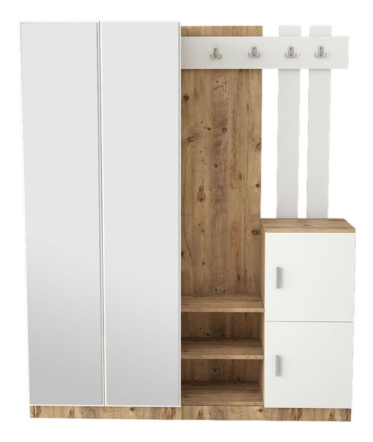 Předsíň Dede 7 (Borovice antlantic + Bílá)