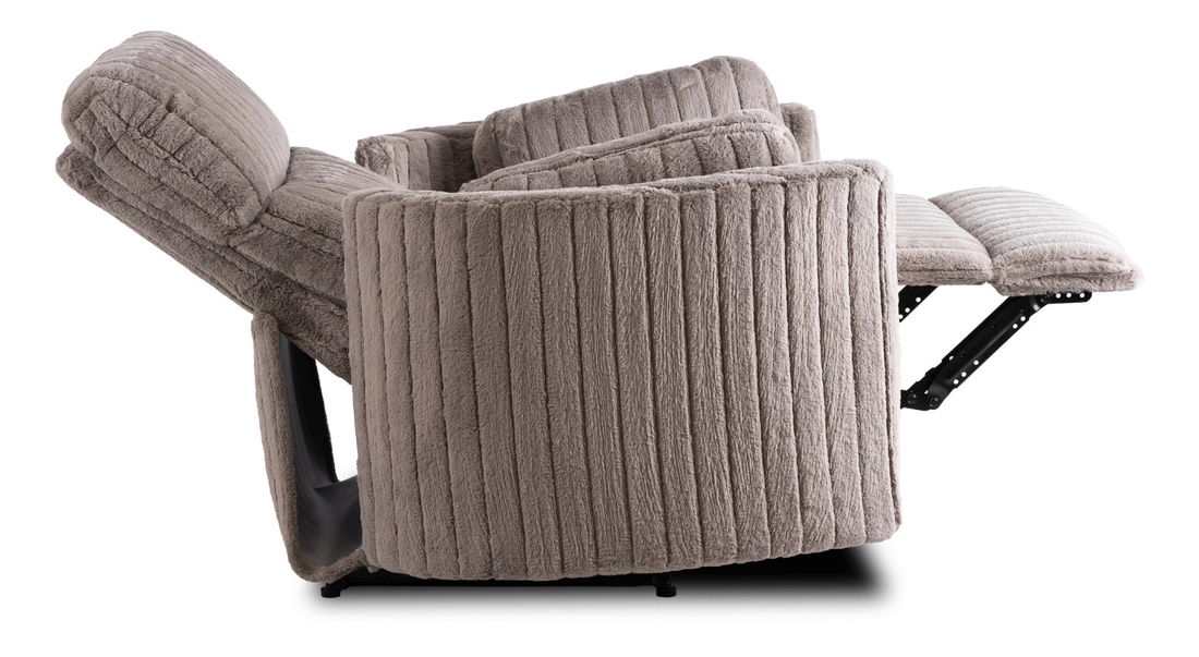 Polohovací křeslo Reunirse (šedá)