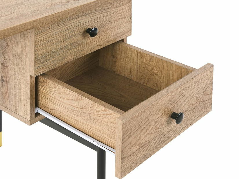 PC stolek ALABI (světlé dřevo)