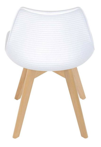 Jídelní židle Consulares (bílá + šedá)