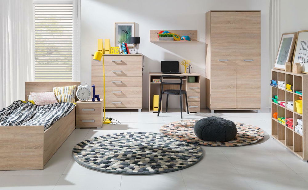 Policová skříň Manton M1 (dub catania)