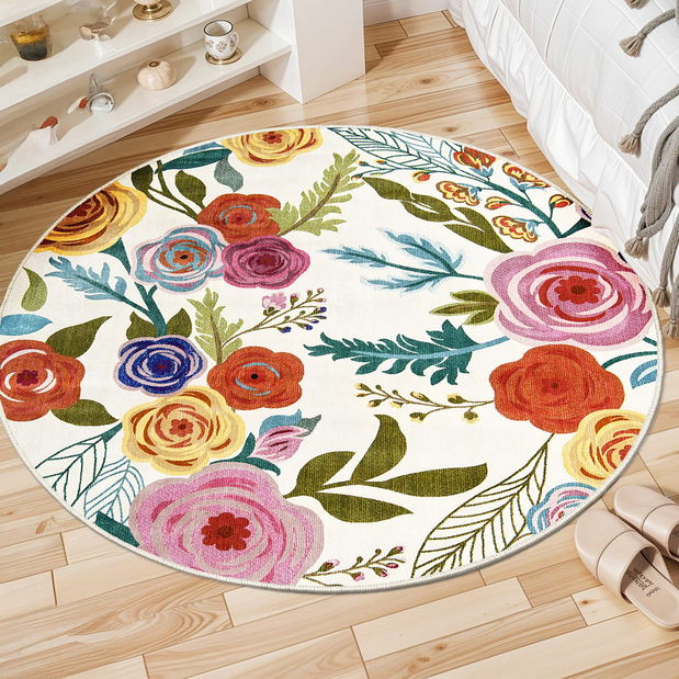 Koberec 90 x 90 cm Kecke 68 (krémová)