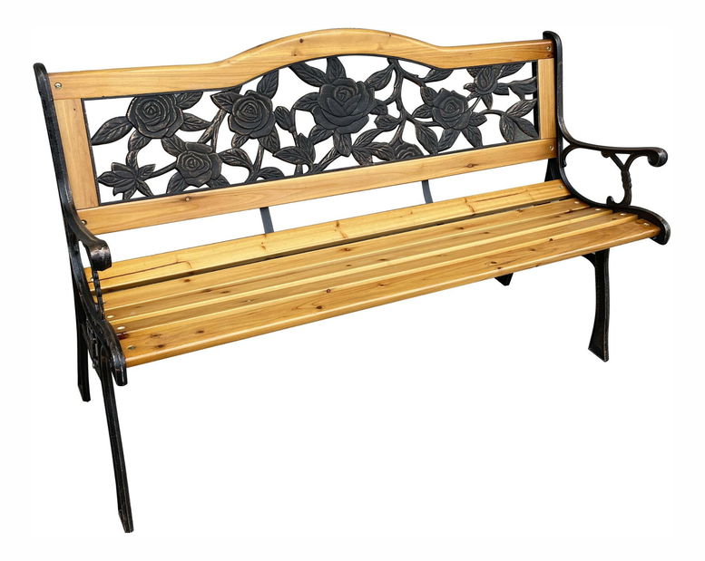 Zahradní lavička Refrescos (hnědá)