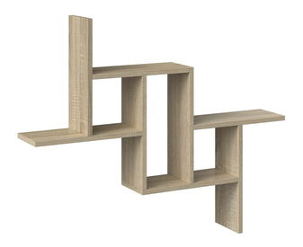 Nástěnná police Fragil 1 (dub sonoma)