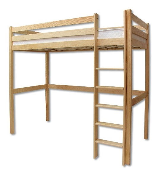 Patrová postel 90 cm LK 135 (masiv)