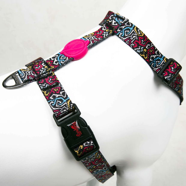 Postroj pro psa Aliena (vícebarevné) (XS)