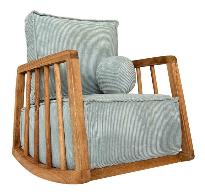 Houpací křeslo Salamander (modrá)