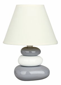 Stolní lampa Salem 4948 (bílá + šedá)
