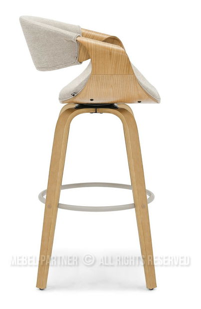 Barová židle Bendover (béžová)