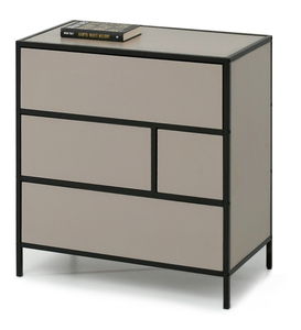 Komoda Soren Kom (béžová + černá)