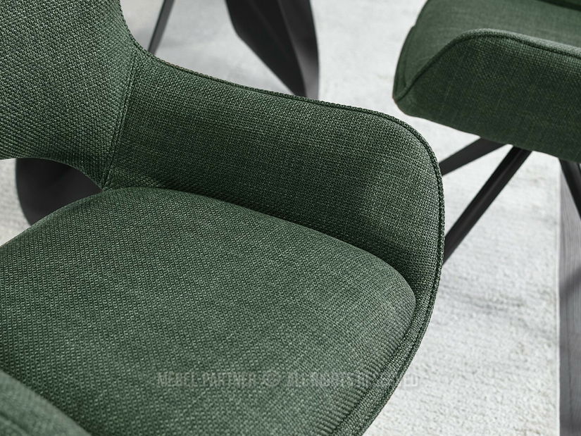 Židle Marge (zelená + černá)