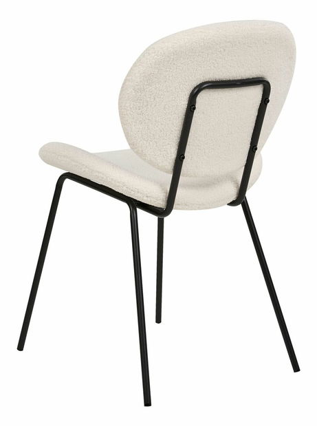 Set 2 ks jídelních židlí Luaza (bílá)