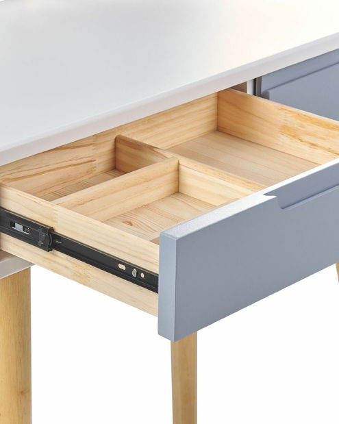 Toaletní stolek Diep (bílá)