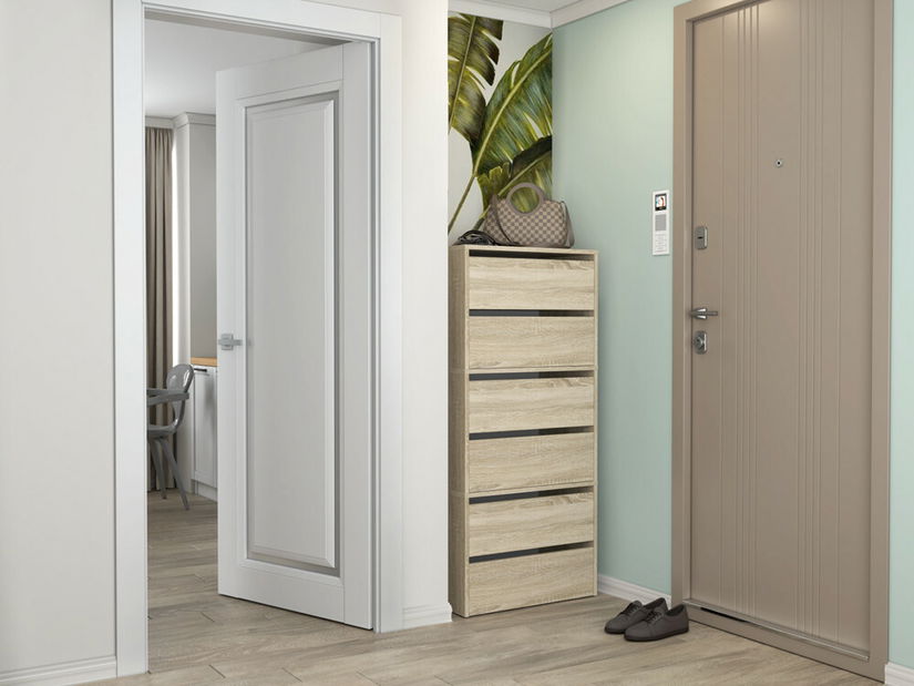 Botník (skříňka na boty) Metido 1 (dub sonoma)