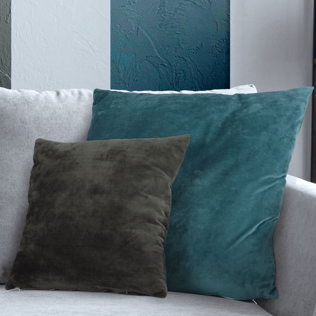 Polštář Arin (tmavozelená)