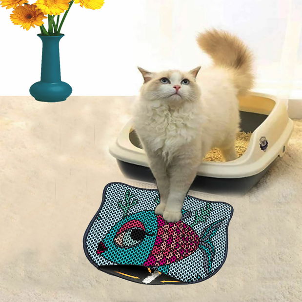 Podložka pod kočičí záchod Kadal 3 (vícebarevné)