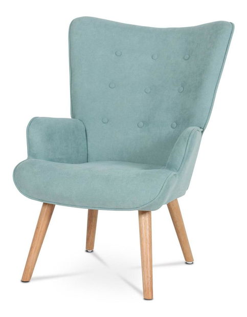 Křeslo s podnoží Avanzabamos (světlomodrá)